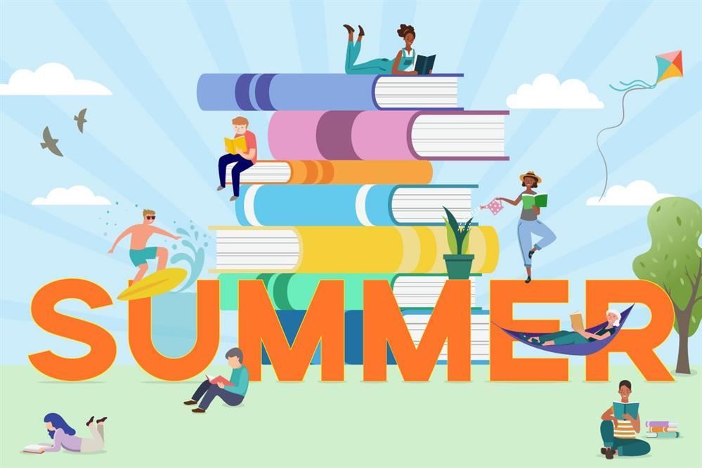 Library media center summer reading